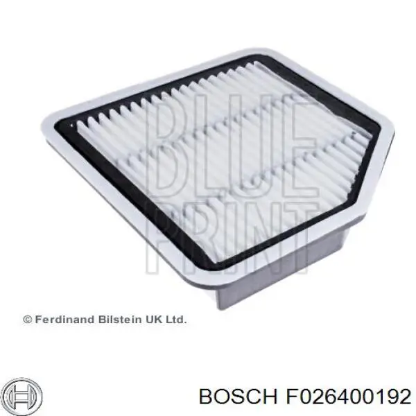 F026400192 Bosch Повітряний фільтр двигуна