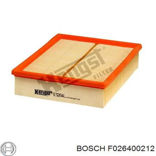 Фільтр повітряний Bosch F026400212