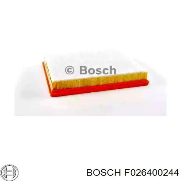 Елемент повітряного фільтра Bosch F026400244 ціна, від 14.86 USD