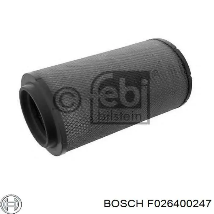 Повітряний фільтр F026400247 Bosch