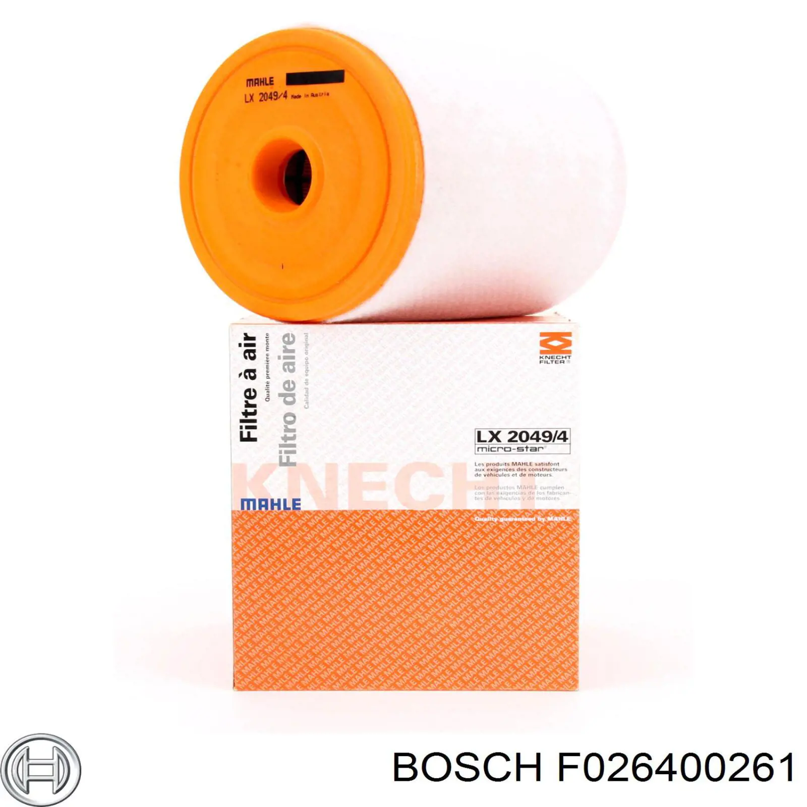 Повітряний фільтр F026400261 Bosch