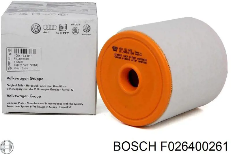 Фільтр повітряний Bosch F026400261