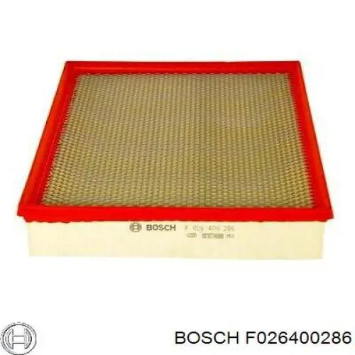 Повітряний фільтр F026400286 Bosch