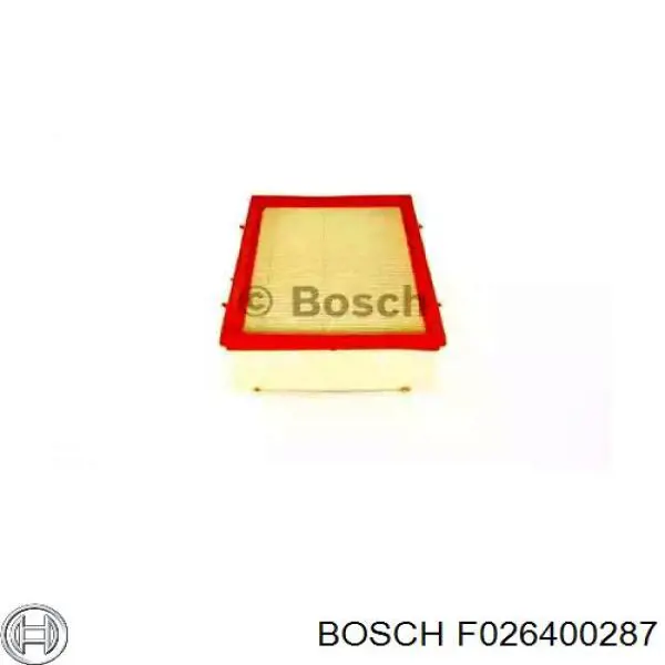 Елемент повітряного фільтра Bosch F026400287 ціна, від 11.27 USD