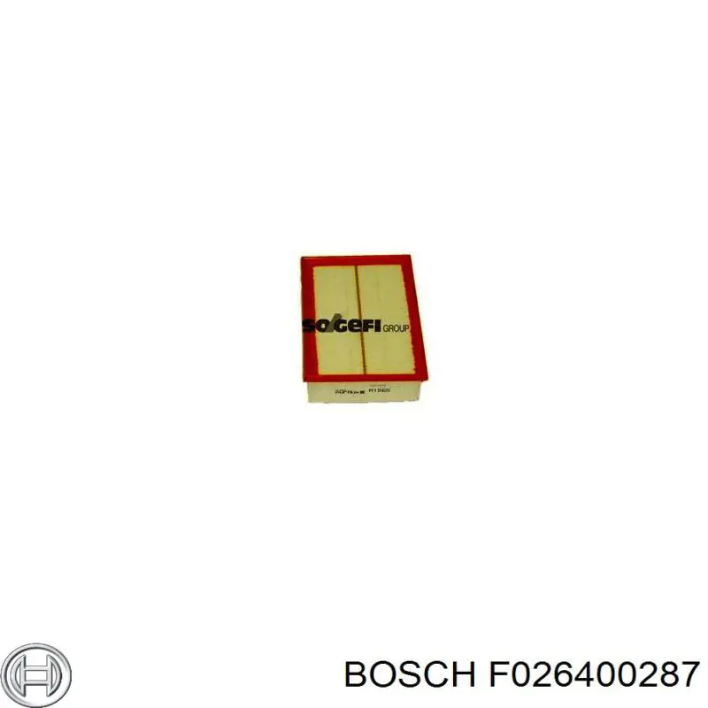 F026400287 Bosch Повітряний фільтр двигуна