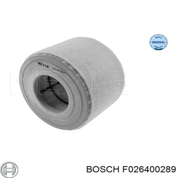 F026400289 Bosch Повітряний фільтр двигуна