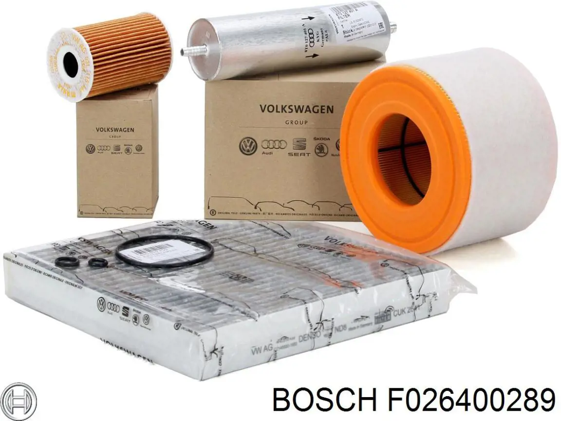 Елемент повітряного фільтра Bosch F026400289 ціна, від 14.39 USD
