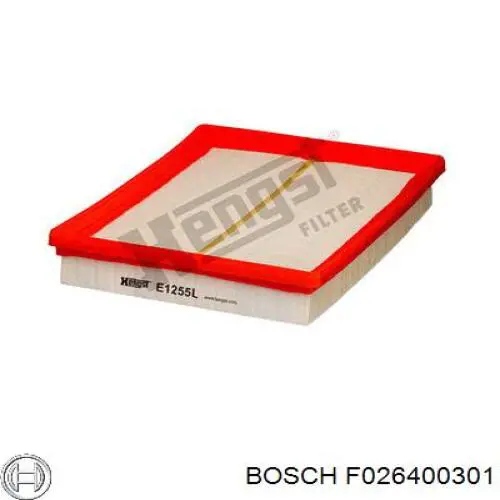 Фільтр повітряний Bosch F026400301