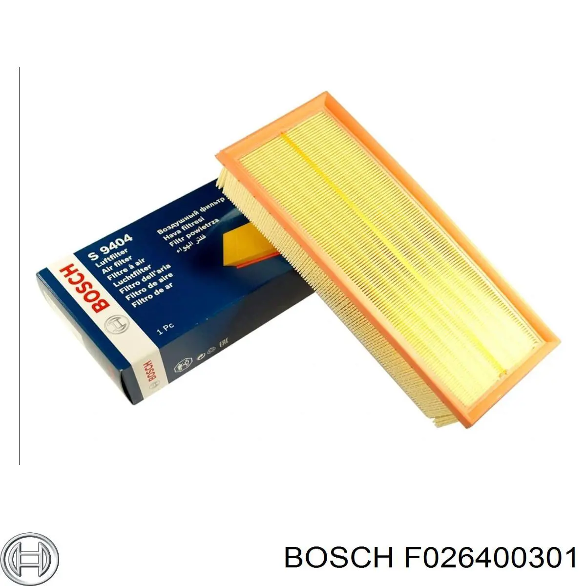 F026400301 Bosch Повітряний фільтр двигуна