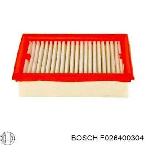 Повітряний фільтр F026400304 Bosch