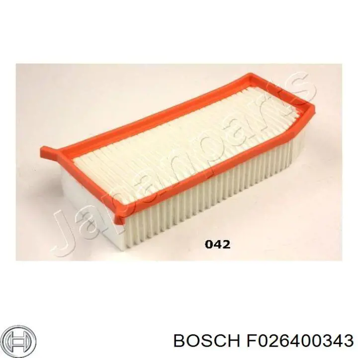 Купити F026400343 Bosch Автомобільний фільтр повітря