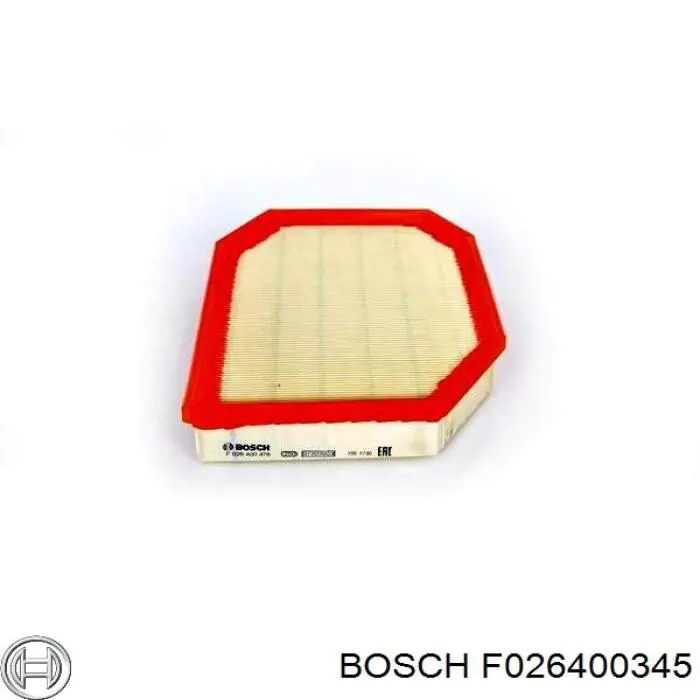 F026400345 Bosch Повітряний фільтр двигуна