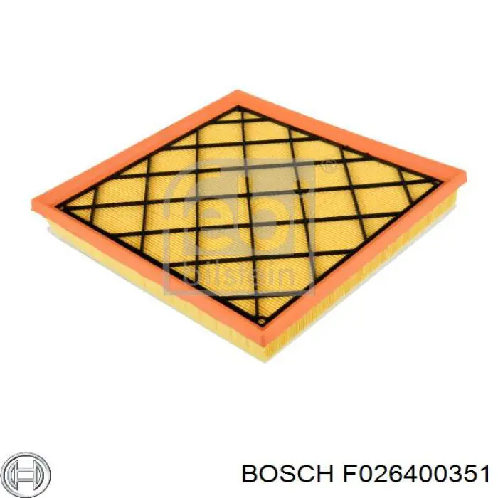 Фільтр повітряний Bosch F026400351