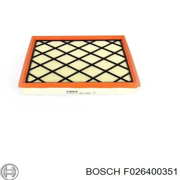 F026400351 Bosch фільтр повітряний