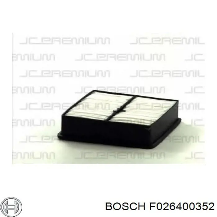 Елемент повітряного фільтра Bosch F026400352 ціна, від 10.33 USD
