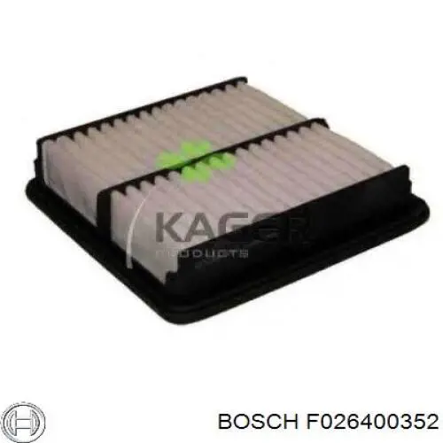 Купити F026400352 Bosch Автомобільний фільтр повітря