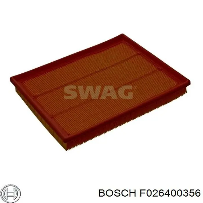 Фільтр повітряний Bosch F026400356