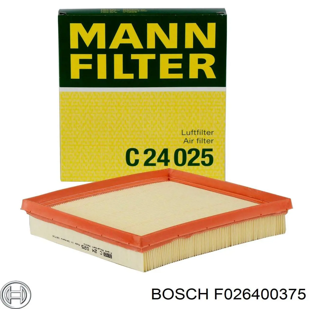 F026400375 Bosch Повітряний фільтр двигуна