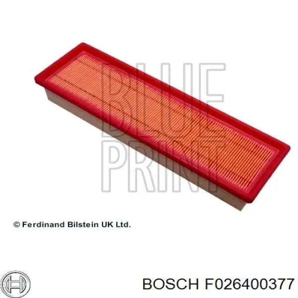 Фільтр повітряний Bosch F026400377