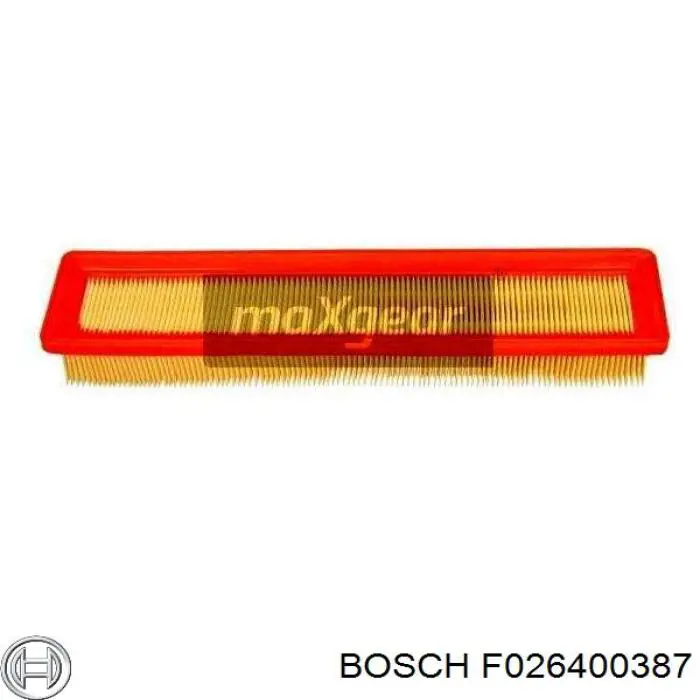 Повітряний фільтр F026400387 Bosch