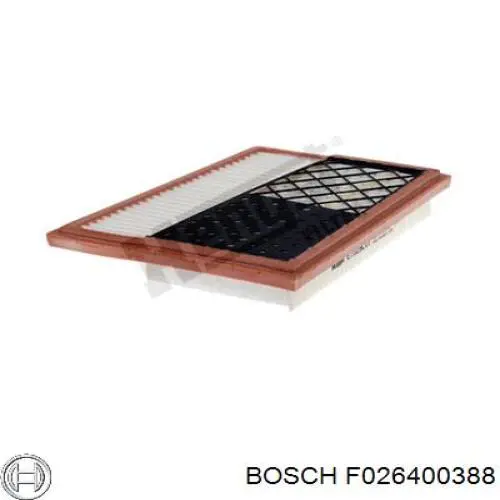 Елемент повітряного фільтра Bosch F026400388 ціна, від 16.07 USD