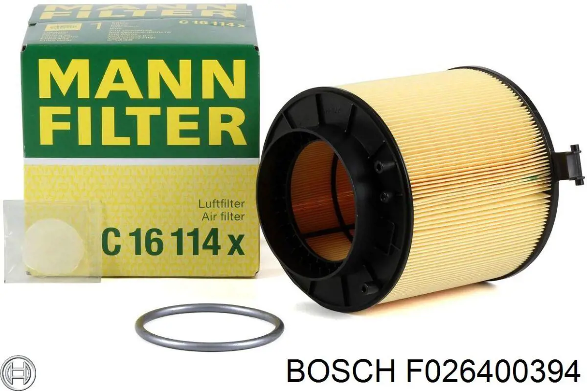 Елемент повітряного фільтра Bosch F026400394 ціна, від 14.52 USD