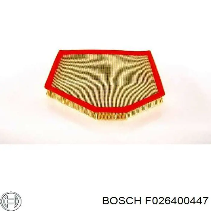 Елемент повітряного фільтра Bosch F026400447 ціна, від 21.92 USD