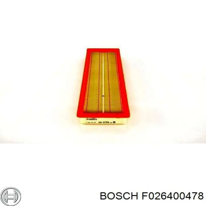 Повітряний фільтр F026400478 Bosch