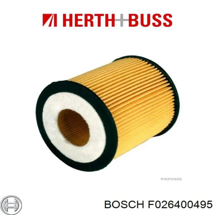 F026400495 Bosch Повітряний фільтр двигуна