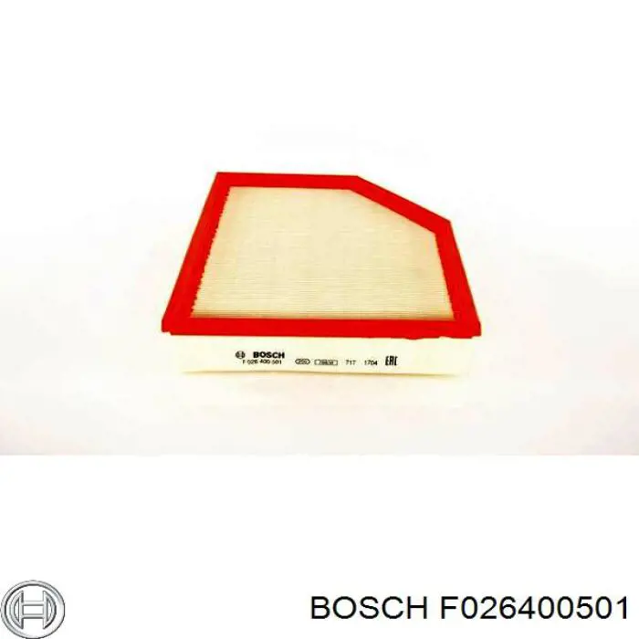 Повітряний фільтр F026400501 Bosch