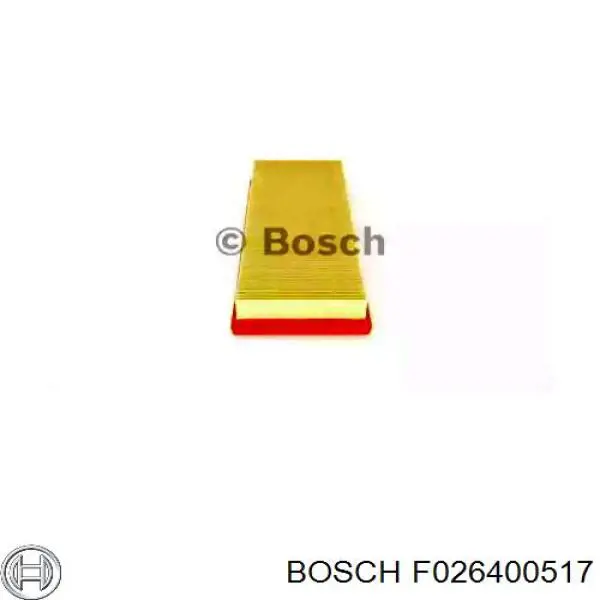 F026400517 Bosch Повітряний фільтр двигуна
