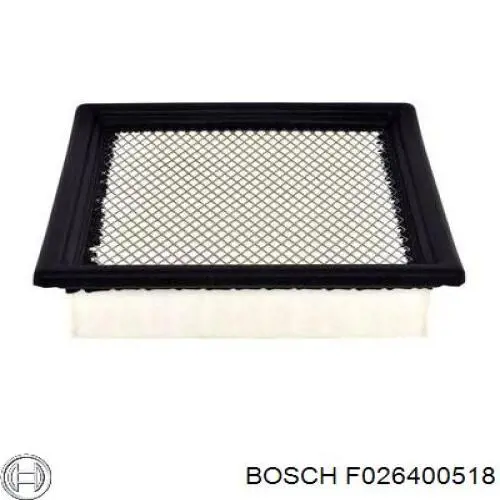F026400518 Bosch фільтр повітряний