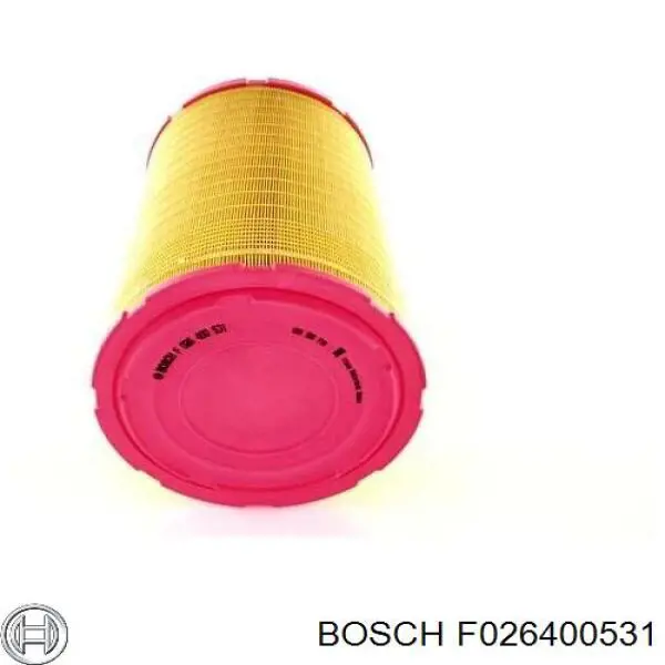 Повітряний фільтр F026400531 Bosch