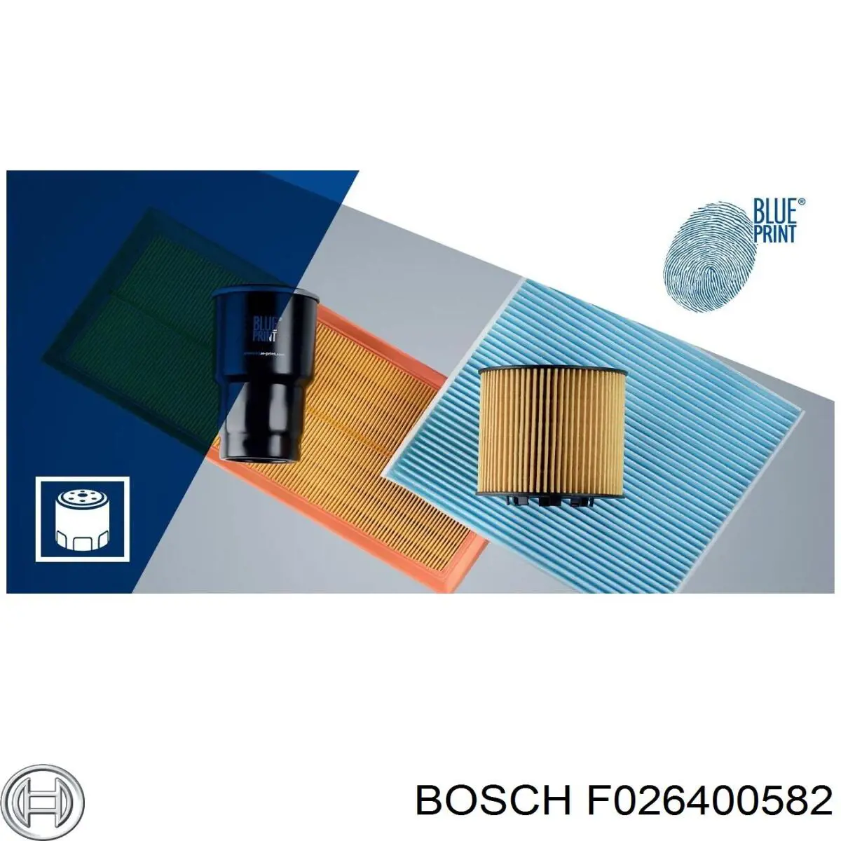 Купити F026400582 Bosch Автомобільний фільтр повітря