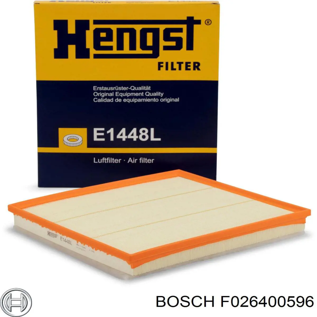Купити F026400596 Bosch Автомобільний фільтр повітря
