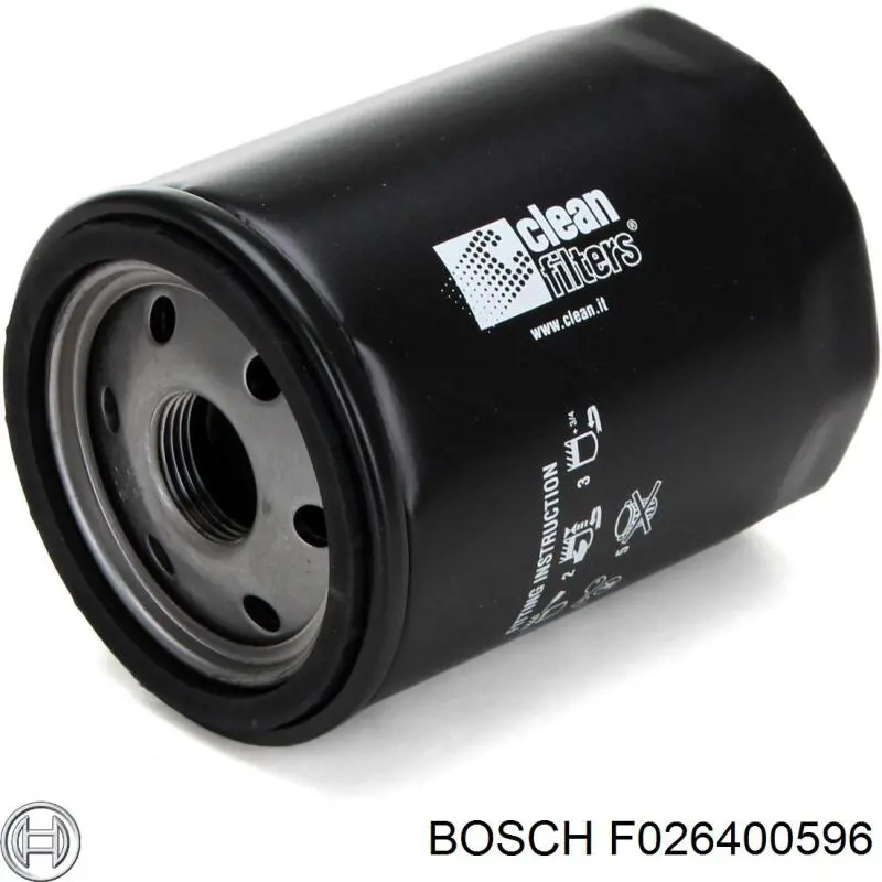 Повітряний фільтр F026400596 Bosch