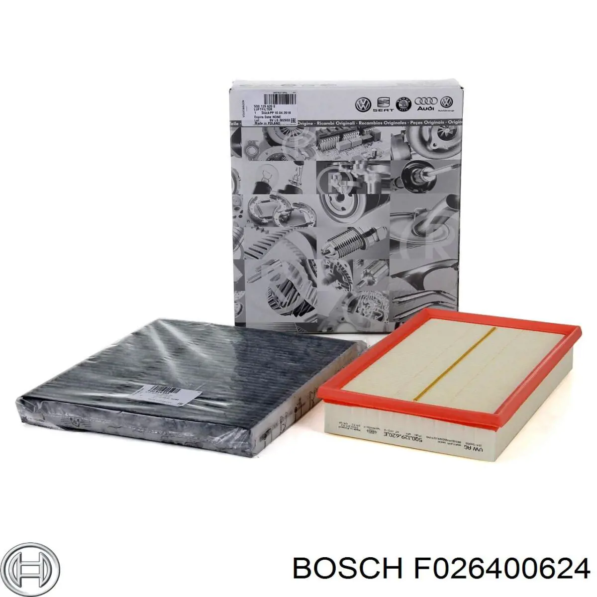 Купити F026400624 Bosch Автомобільний фільтр повітря