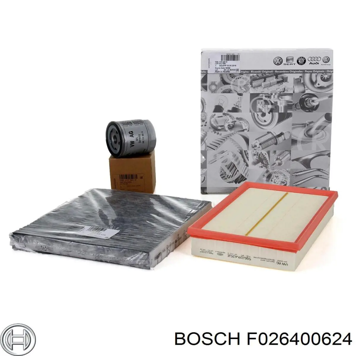 Повітряний фільтр F026400624 Bosch
