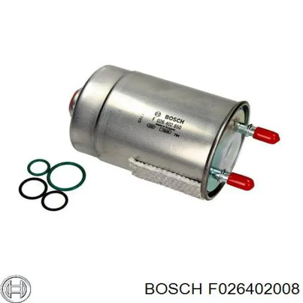 Фільтр паливний Bosch F026402008