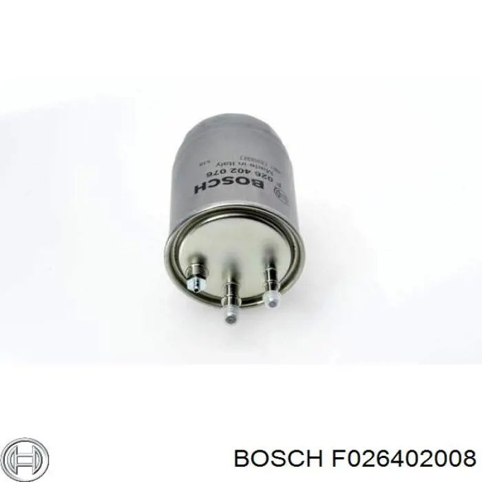 F026402008 Bosch Фільтр палива