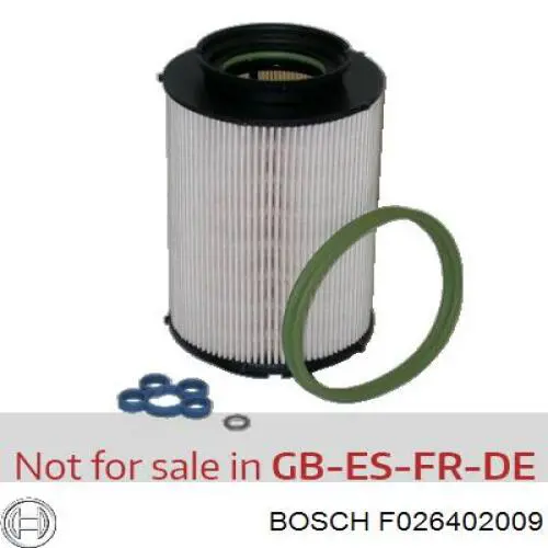 Купити F026402009 Bosch Фільтр-відстійник палива грубої очистки