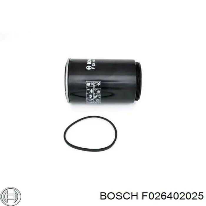 F026402025 Bosch фільтр паливний