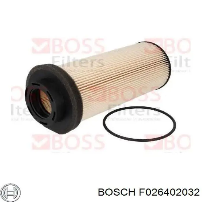 Фільтр тонкого очищення палива Bosch F026402032 ціна, від 14.89 USD