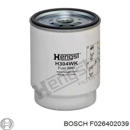 Фільтр паливний F026402039 Bosch