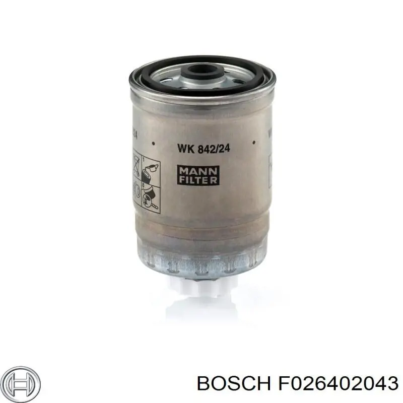 F026402043 Bosch Фільтр палива