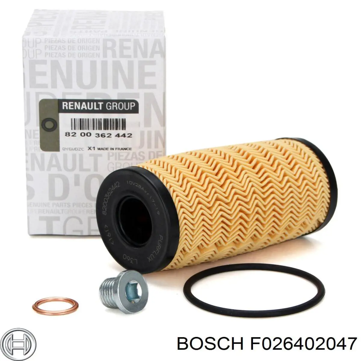 Паливний фільтр F026402047 Bosch