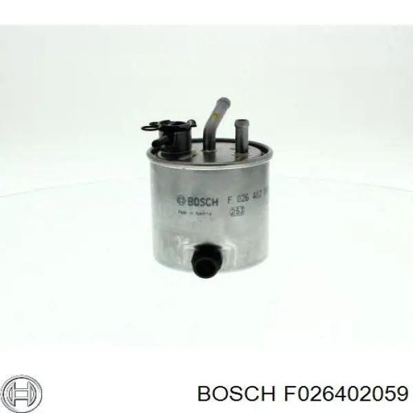 Паливний фільтр F026402059 Bosch
