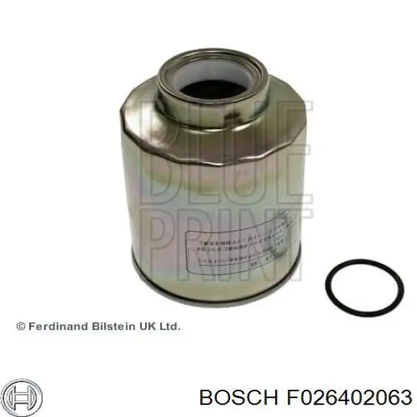 Фільтр тонкого очищення палива Bosch F026402063 ціна, від 17.87 USD
