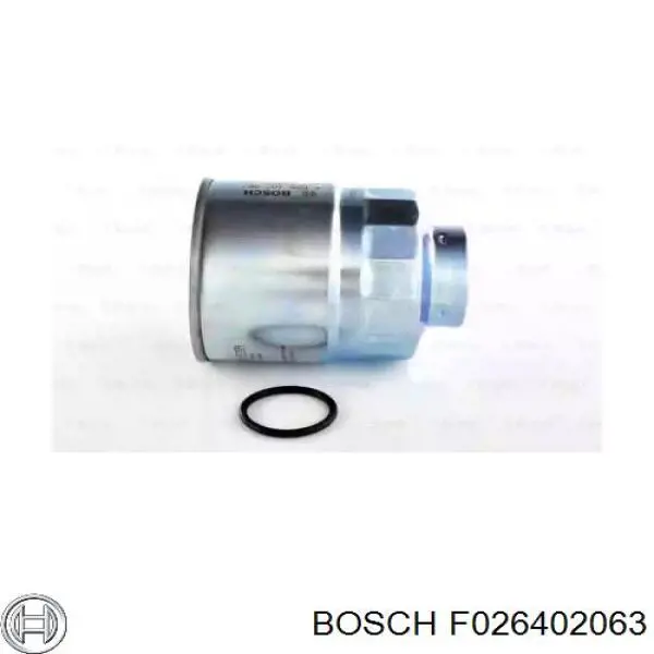 Паливний фільтр F026402063 Bosch