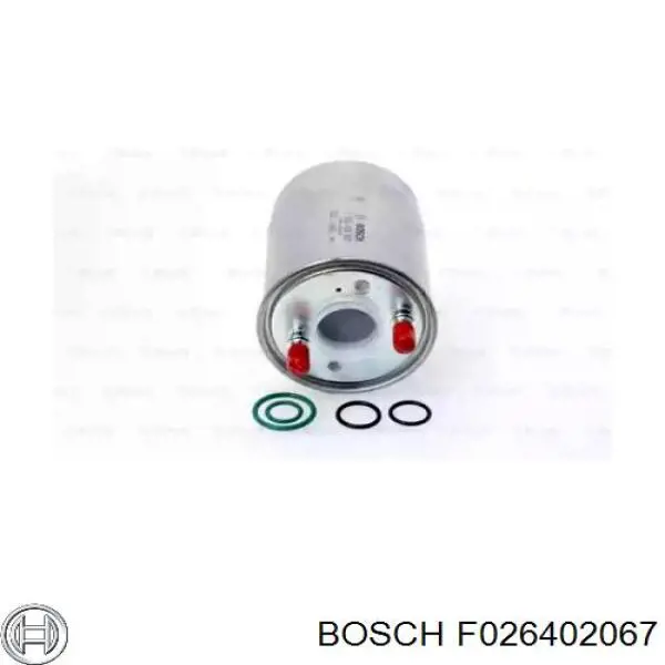 Фільтр паливний Bosch F026402067